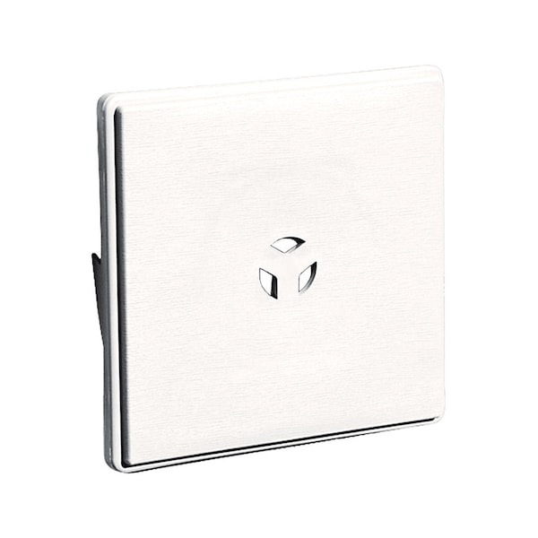 Builders Edge Dutch Lap 6-5/8 in. H X 7 in. W X 7/8 in. L Prefinished White Copolymer Mounting Block 130010008117 - main